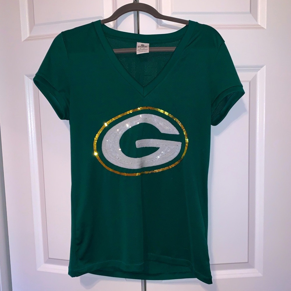 Victoria’s Secret PINK Bling Green Bay Packer Jersey